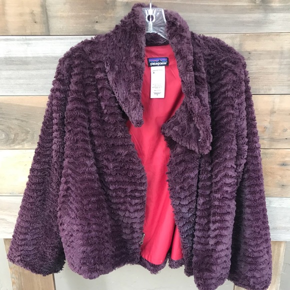 patagonia pelage faux fur jacket